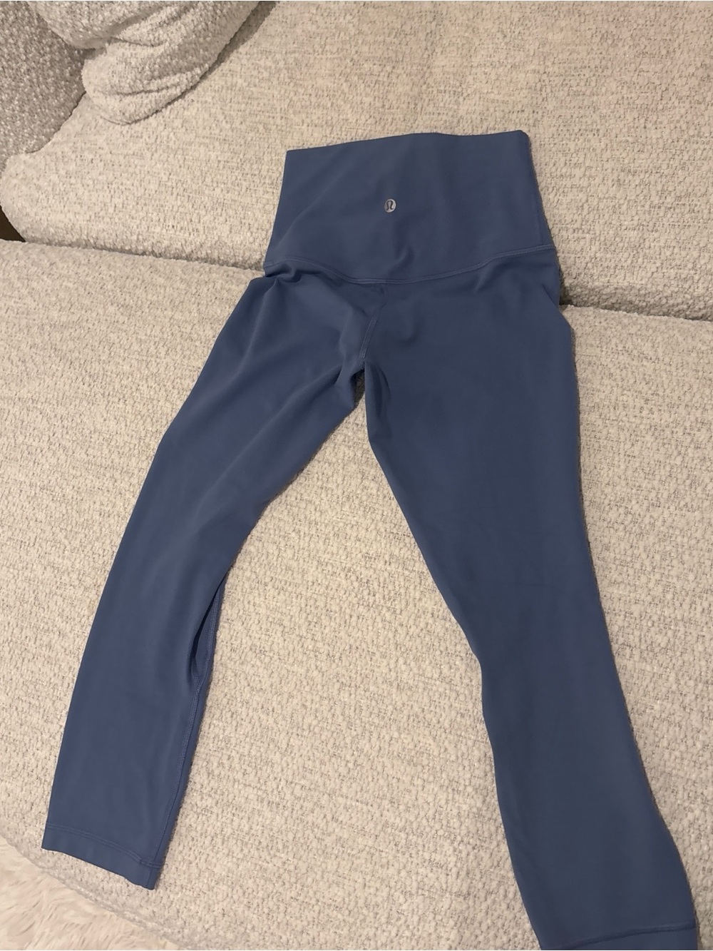 lululemon Align Crop 21" Oasis Blue Leggings